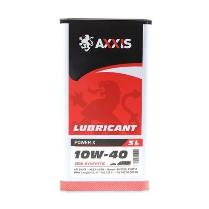 Моторное масло AXXIS 10W-40 Power Х 5л Фото