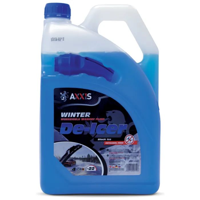 Омыватель автомобильный AXXIS -22 Black ice 4л Фото