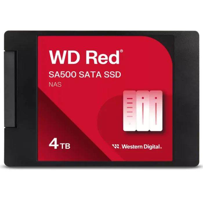 Накопитель SSD WD 2.5" 4TB RED SA500 Фото