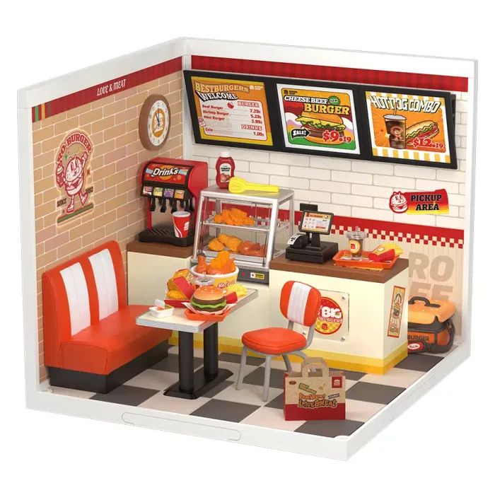 Конструктор Robotime Rolife 3D Бургеры Yum Yum Фото