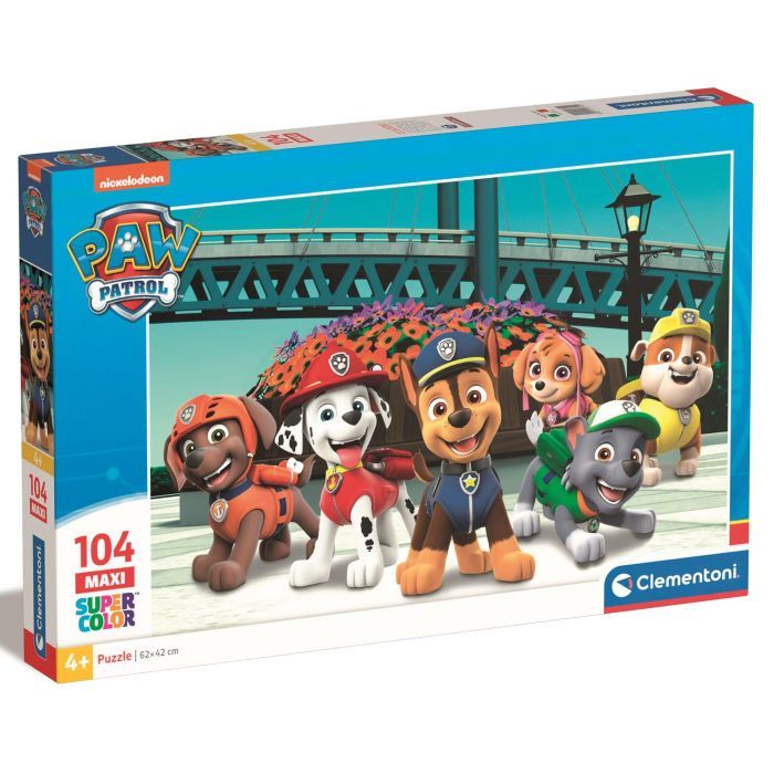 Пазл Clementoni Maxi Paw Patrol 104 елементи Фото