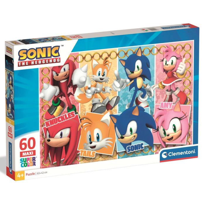Пазл Clementoni Maxi Sonic 60 элементов Фото