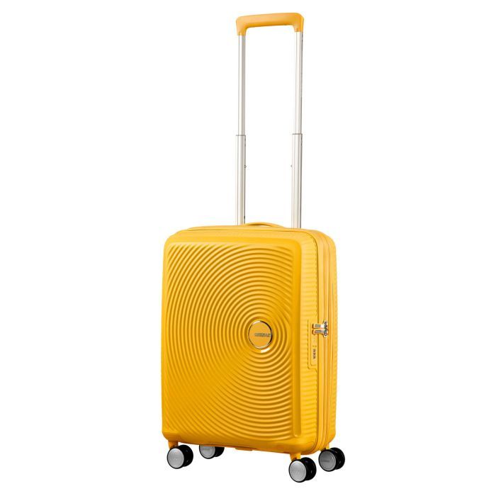 Чемодан American Tourister Soundbox 35.5/41 л жовта Фото