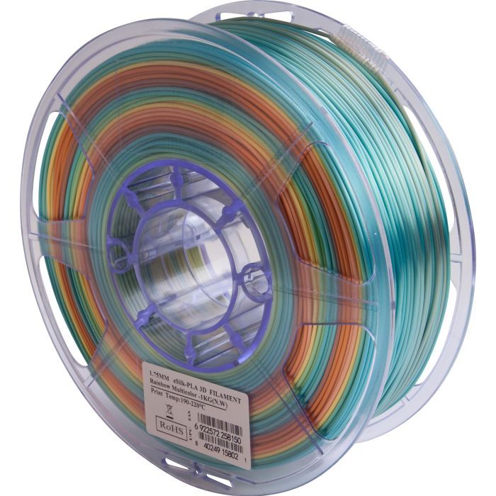 Пластик для 3D-принтера eSUN ePLA-Silk 1,75mm 1kg RAINBOW Фото