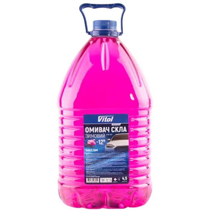 Омыватель автомобильный VITOL Бабл Гам 4,5л Фото