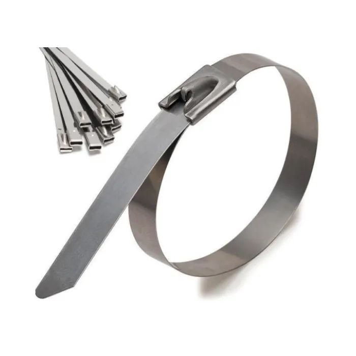Стяжка Voltronic металлическая (100 штук) 4.6х100mm Фото