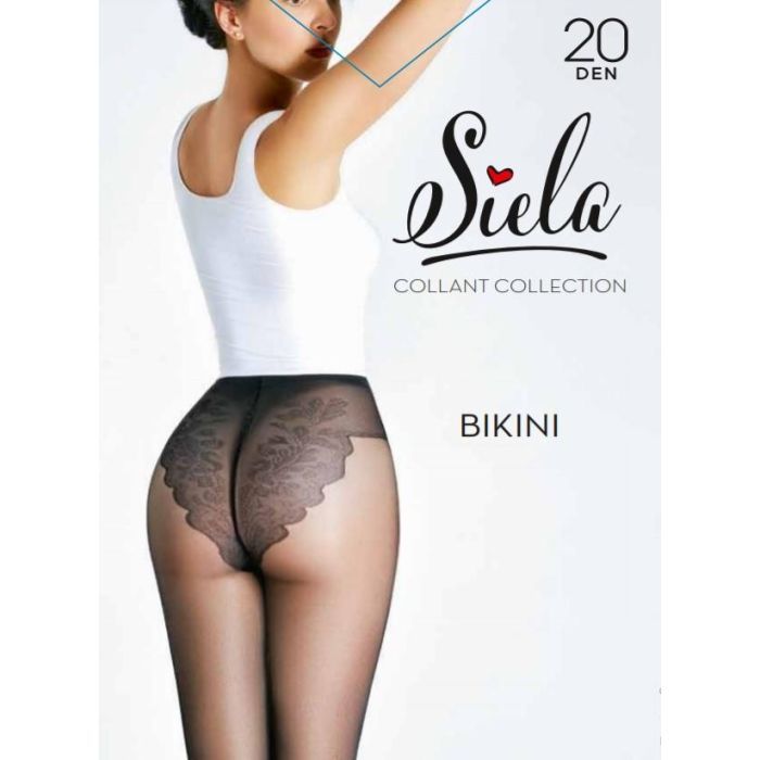 Колготы Siela Collant Bikini 20 Den Nero - 2 Фото