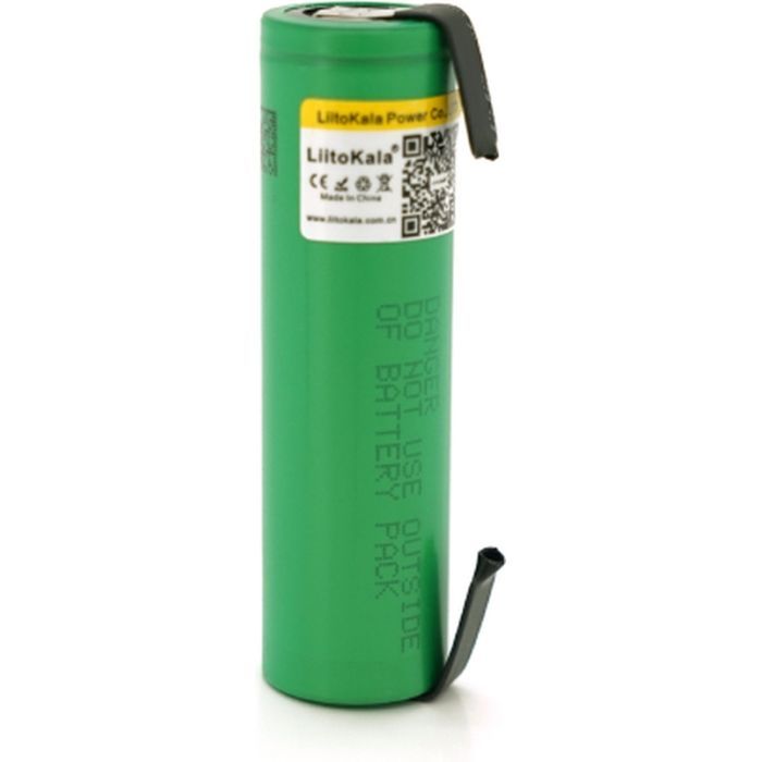 Аккумулятор Liitokala 18650 2600mah (2500-2600mah), 3.7V(2.75-4.2V), Gre Фото