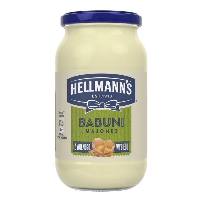 Соус Hellmann's Майонезный Babuni 64% жира 405 мл Фото