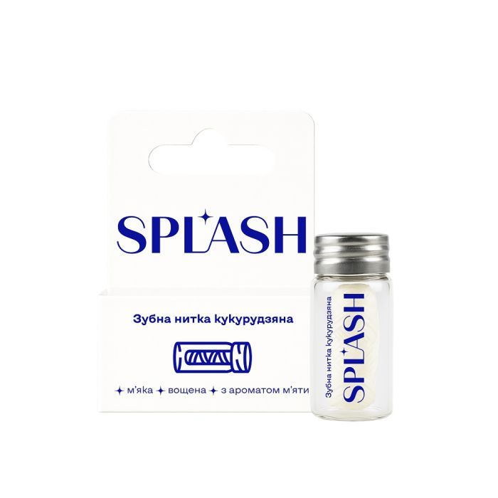 Зубная нить Splash Кукурудзяна 30 м Фото