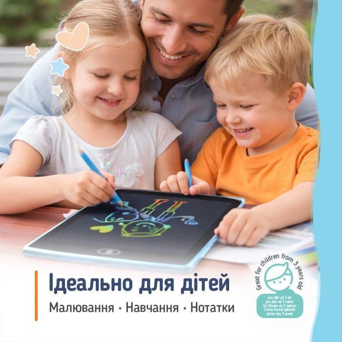 Планшет для рисования ColorWay LCD Writing Tablet 12 Фото 11