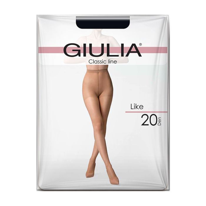 Колготы Giulia Like 20 Den Nero - 3 Фото