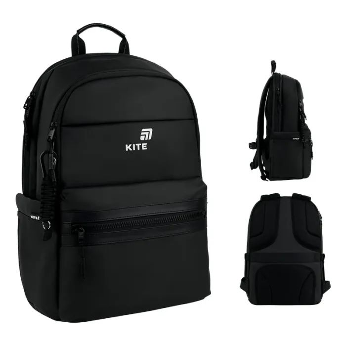 Рюкзак школьный Kite Education teens 2721L Black Фото