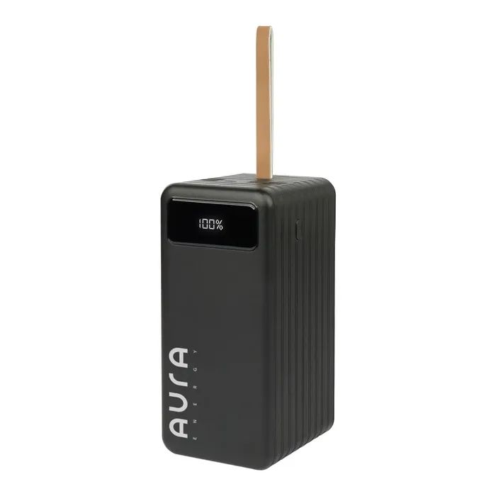 Батарея универсальная AURA NRG-P100 100000mAh 22.5W Black Фото