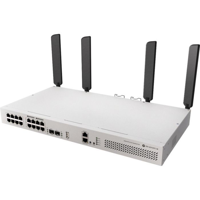Коммутатор сетевой Mikrotik CRS418-8P-8G-2S+5axQ2axQ-RM Фото