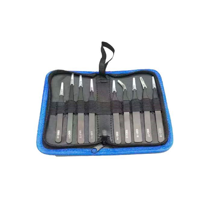 Пинцет Voltronic ESD 10-18, 9 шт, Фото