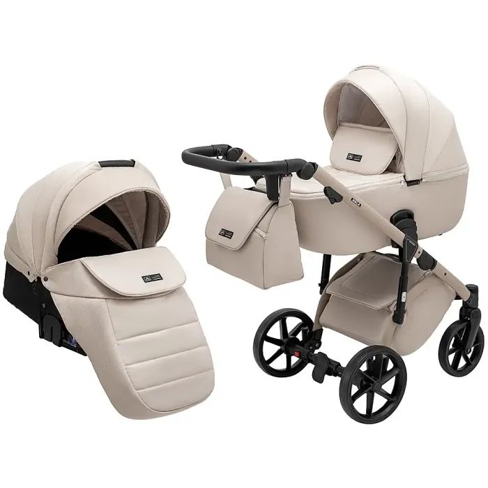 Коляска Adamex 2 в 1 Nola Natura 3 vanilla Фото