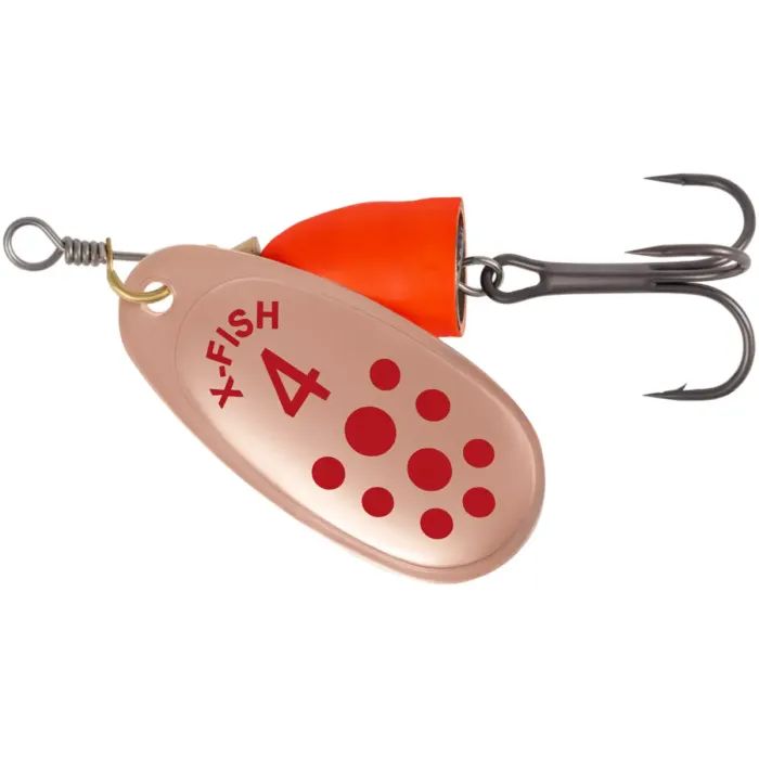 Блесна X-Fish Wolf 10g 4 Copper fire tiger Фото
