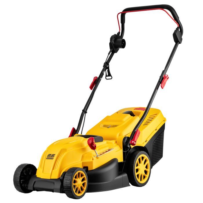 Газонокосилка 2E GardenCut 38 1600Вт, 38см, 40л, 25-75мм, 12.7кг Фото