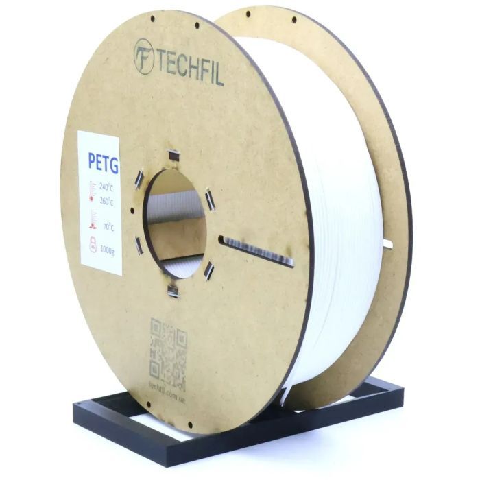 Пластик для 3D-принтера Techfil PETG 074 1.75мм 1кг white Фото