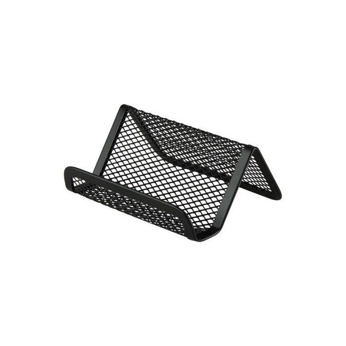 Подставка для визиток Buromax 95x80x45mm, metal, black Фото