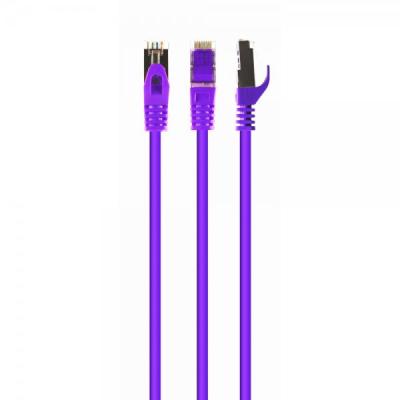 Photos - Ethernet Cable Cablexpert Патч-корд 10м S/FTP Cat 6A CU LSZH violet   PP6A-LSZHCU-V-10M (PP6A-LSZHCU-V-10M)